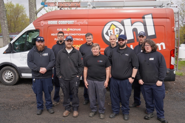 R.F. Ohl HVAC service team behind excellent HVAC practices