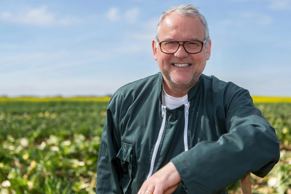 farmer who grows soybeans for biodiesel